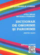 Dictionar de omonime si paronime. Pentru elevi  de Aura BRAIS miracol.ro